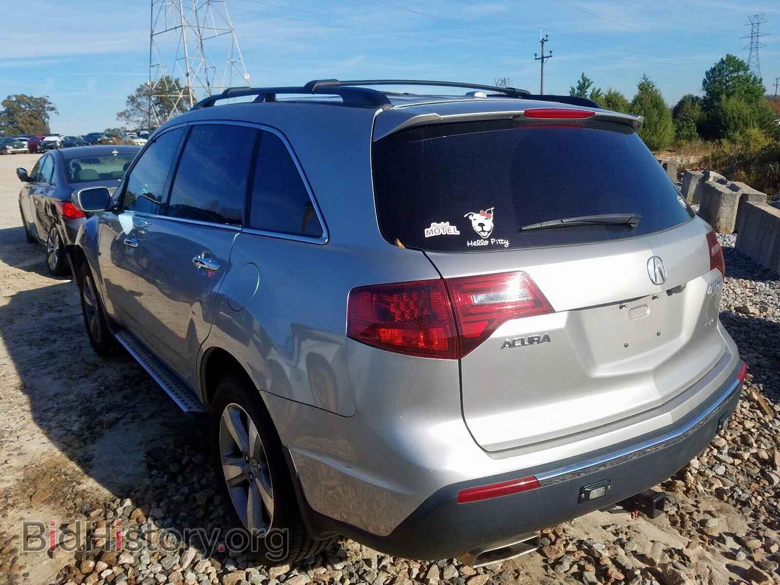 2012 ACURA MDX - VIN: 2HNYD2H33CH548294 - Фото 3