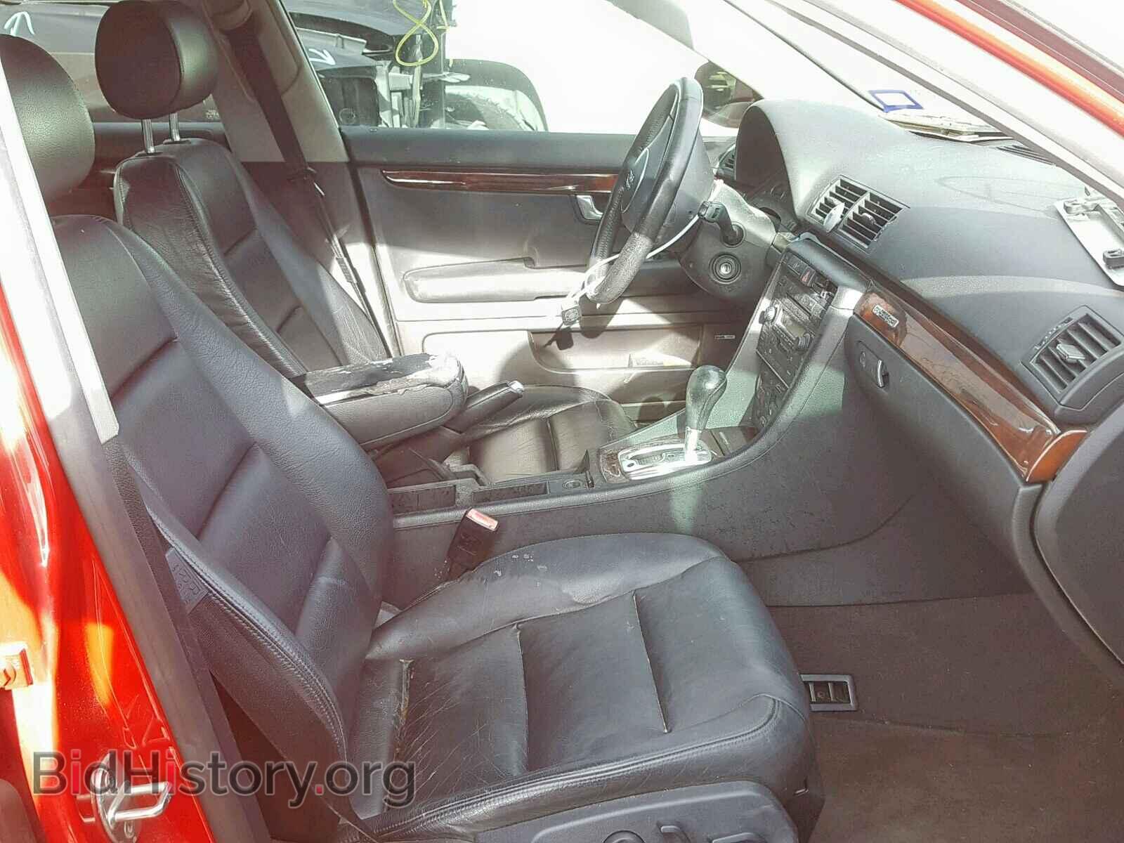 2002 AUDI A4 - VIN: WAULT68E12A161541 - Фото 5