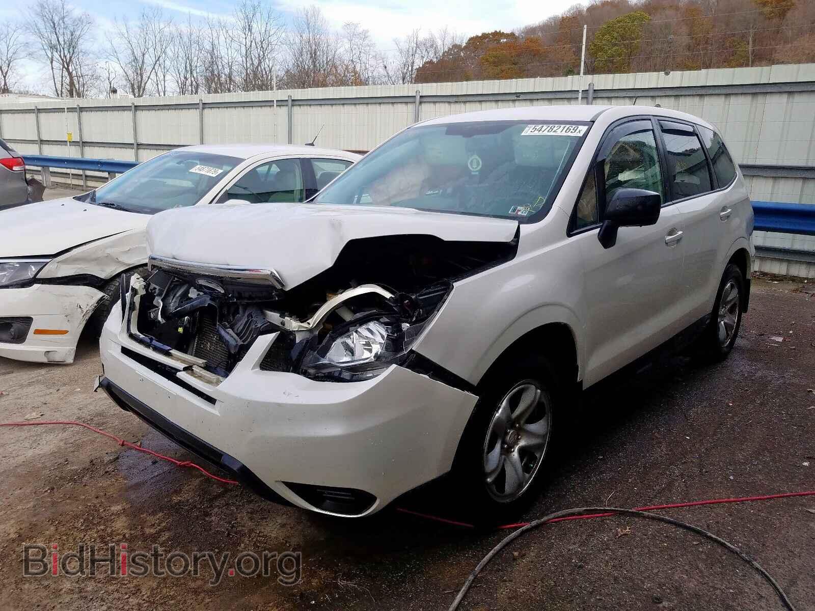 2014 SUBARU FORESTER - VIN: JF2SJAAC4EH455366 - Фото 2