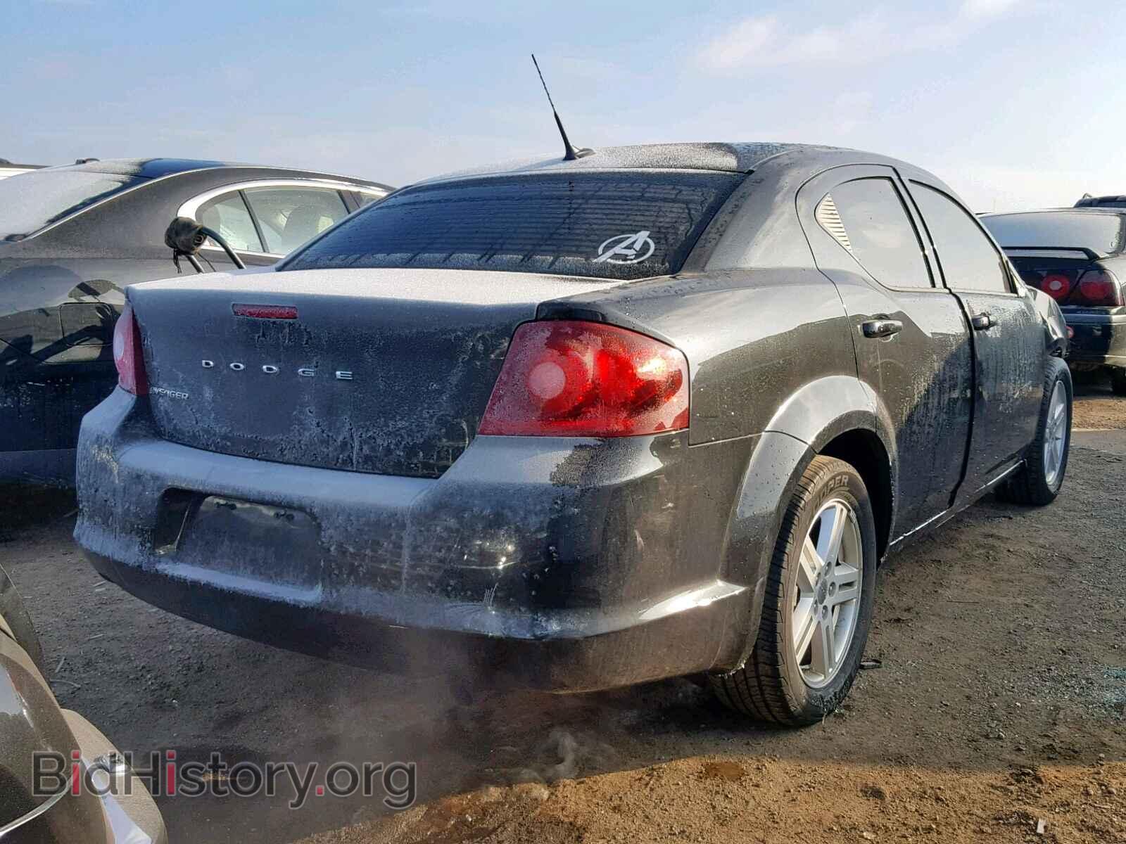 2011 DODGE AVENGER - VIN: 1B3BD1FB2BN502219 - Фото 4