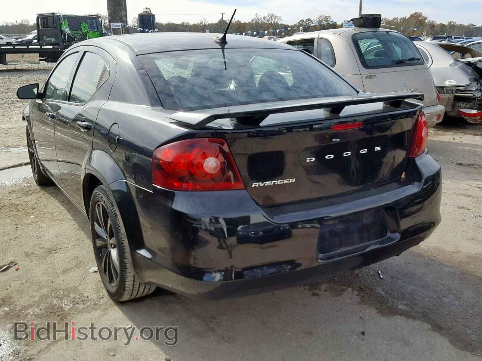 2014 DODGE AVENGER - VIN: 1C3CDZAB4EN202456 - Фото 3