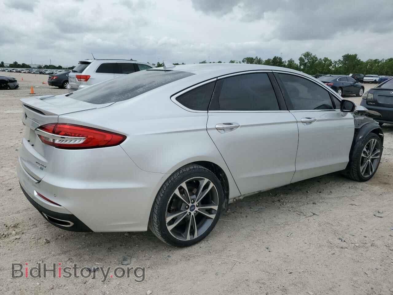 2019 FORD FUSION - VIN: 3FA6P0D99KR105398 - Фото 3