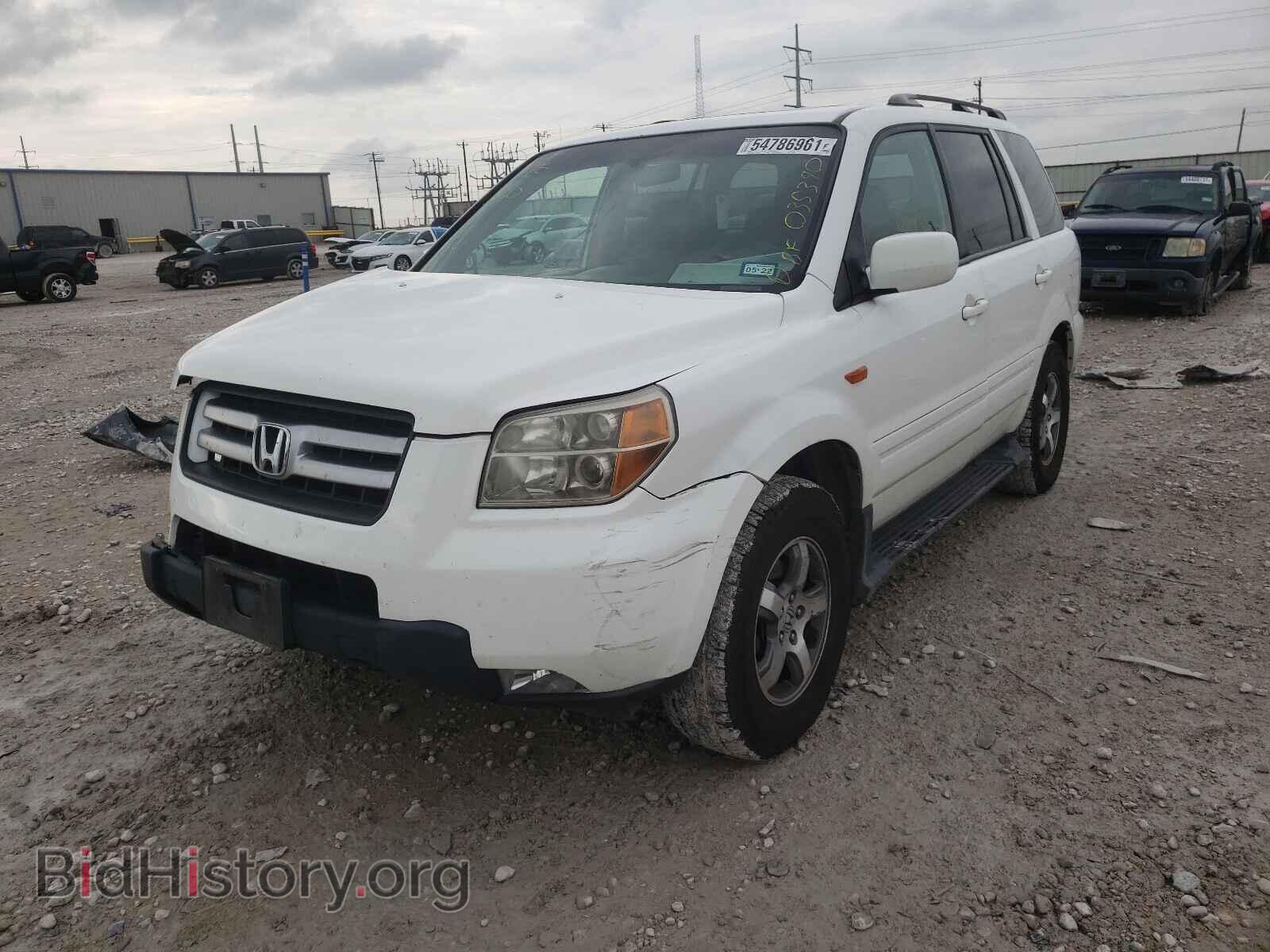2008 HONDA PILOT - VIN: 5FNYF18768B035390 - Фото 2