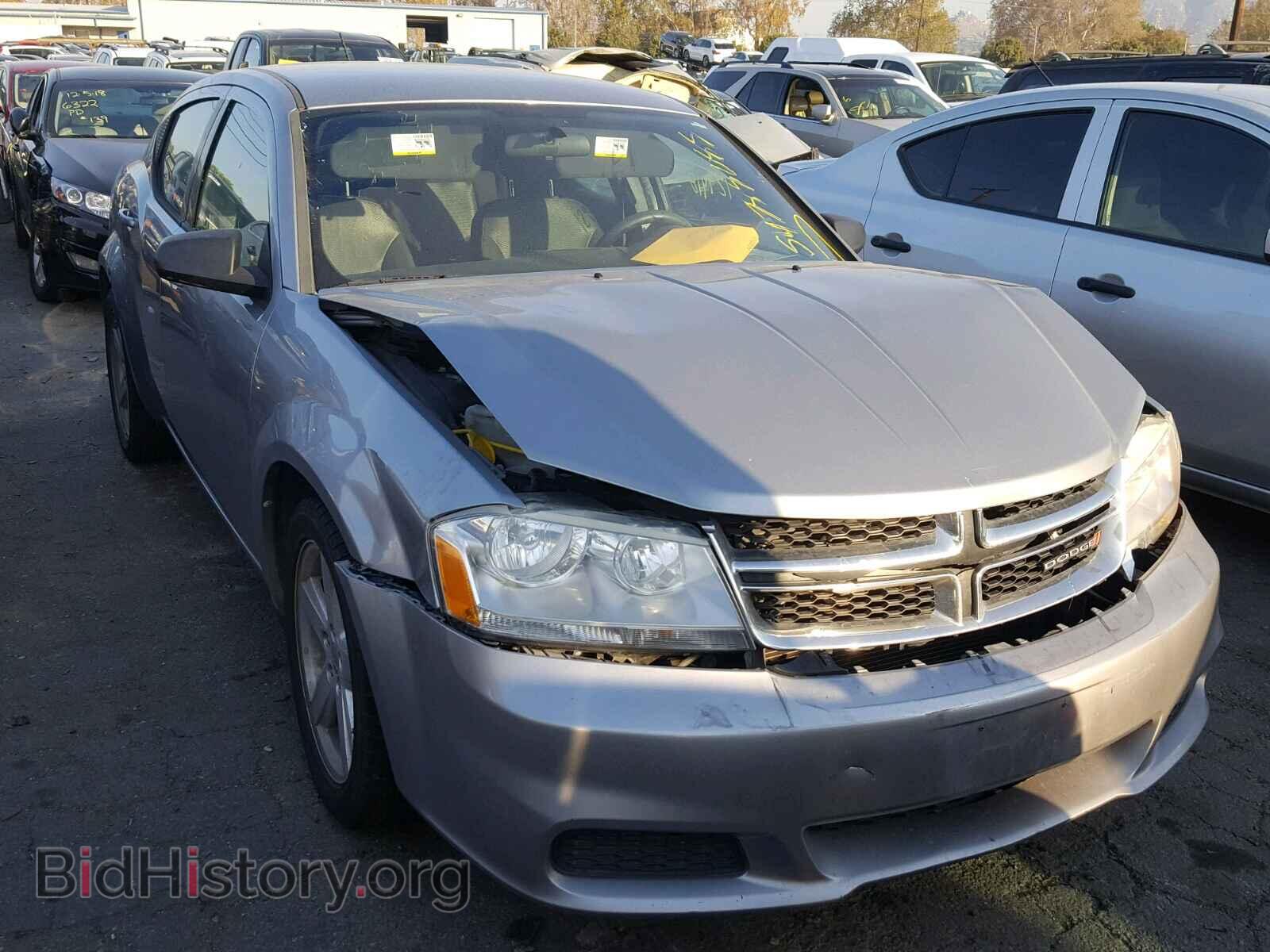 Фотография 1C3CDZAB8DN608755 - DODGE AVENGER 2013