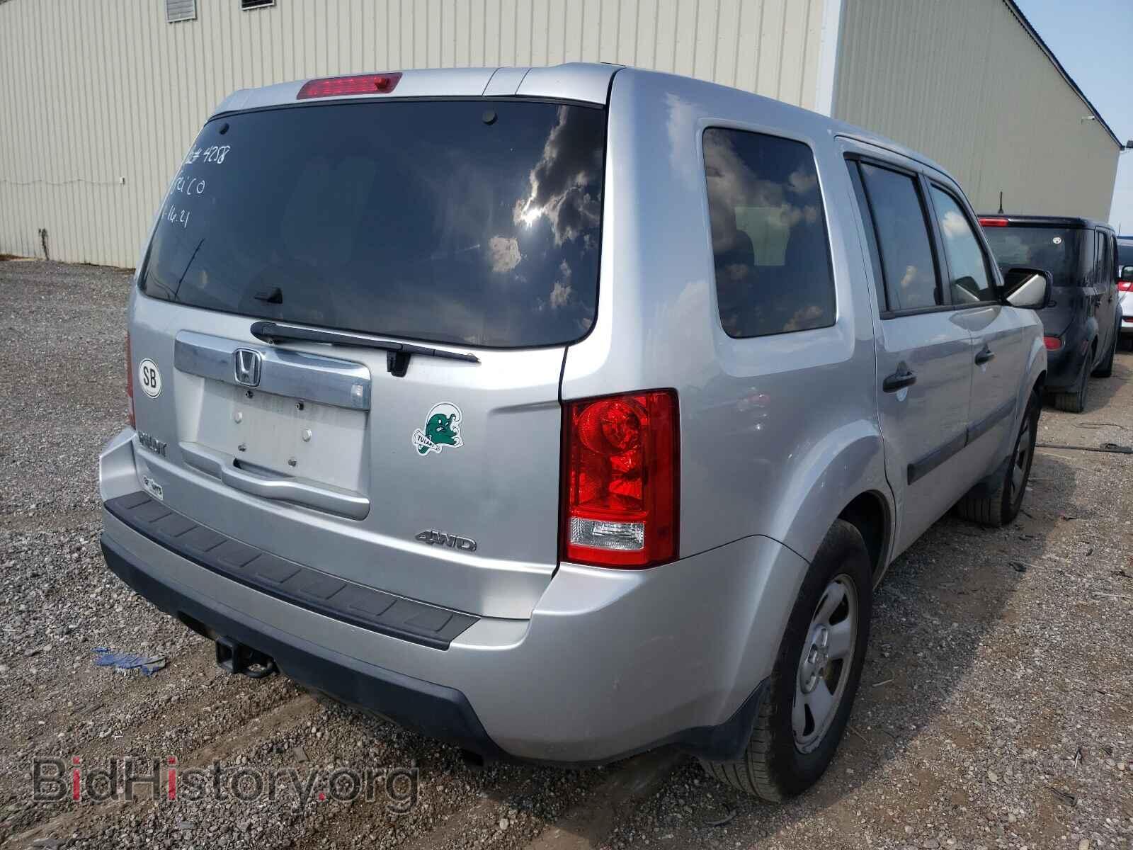 2011 HONDA PILOT - VIN: 5FNYF4H22BB036520 - Фото 4