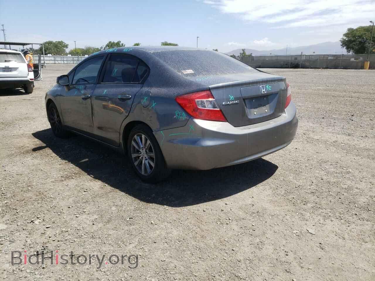 2012 HONDA CIVIC - VIN: 19XFB2F87CE303883 - Фото 3