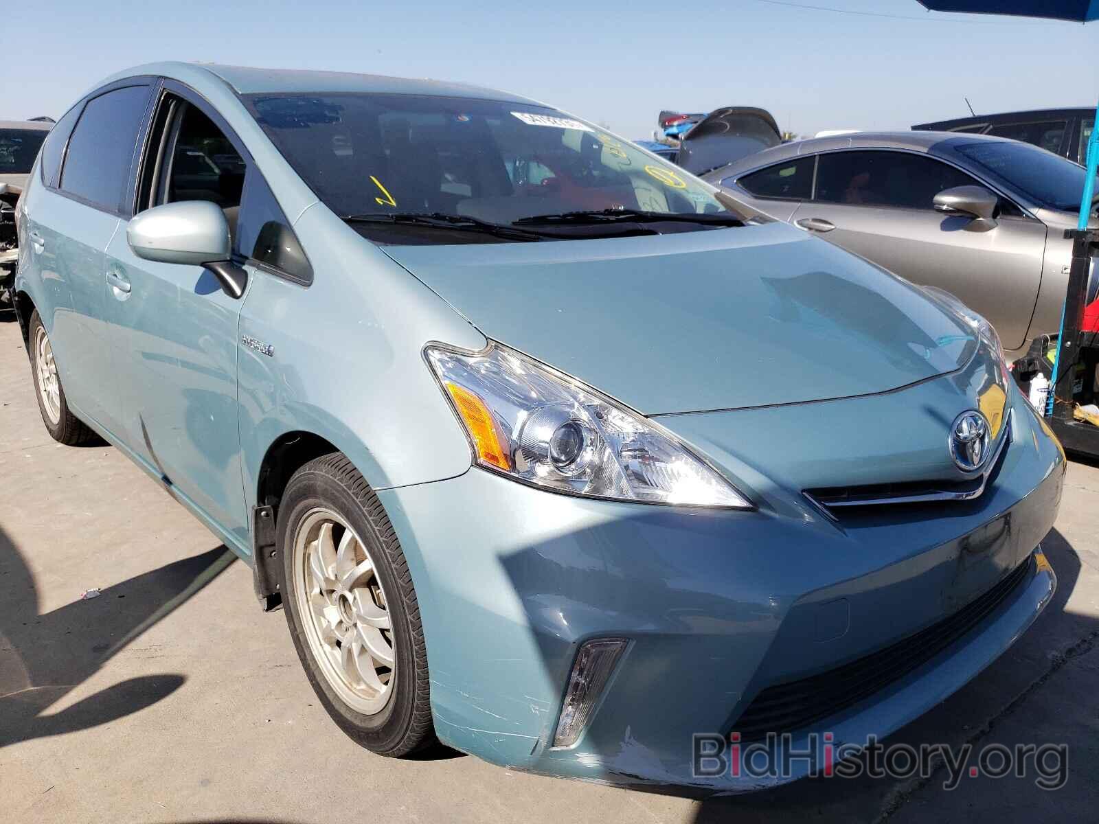 Photo JTDZN3EU6EJ006862 - TOYOTA PRIUS 2014