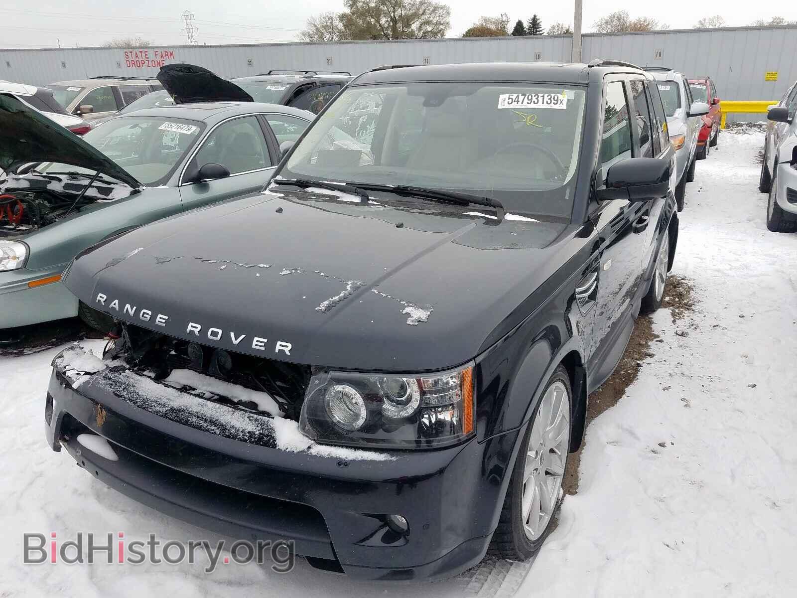 2012 LAND ROVER RANGE ROVE - VIN: SALSH2E44CA729313 - Фото 2