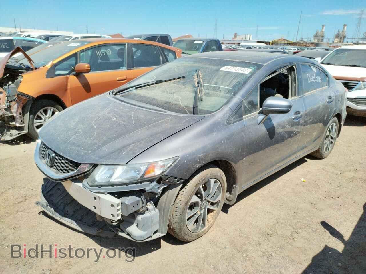 2015 HONDA CIVIC - VIN: 19XFB2F83FE701497 - Фото 2