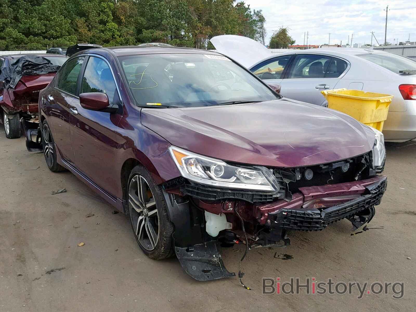 Photo 1HGCR2F58GA240226 - HONDA ACCORD SPO 2016