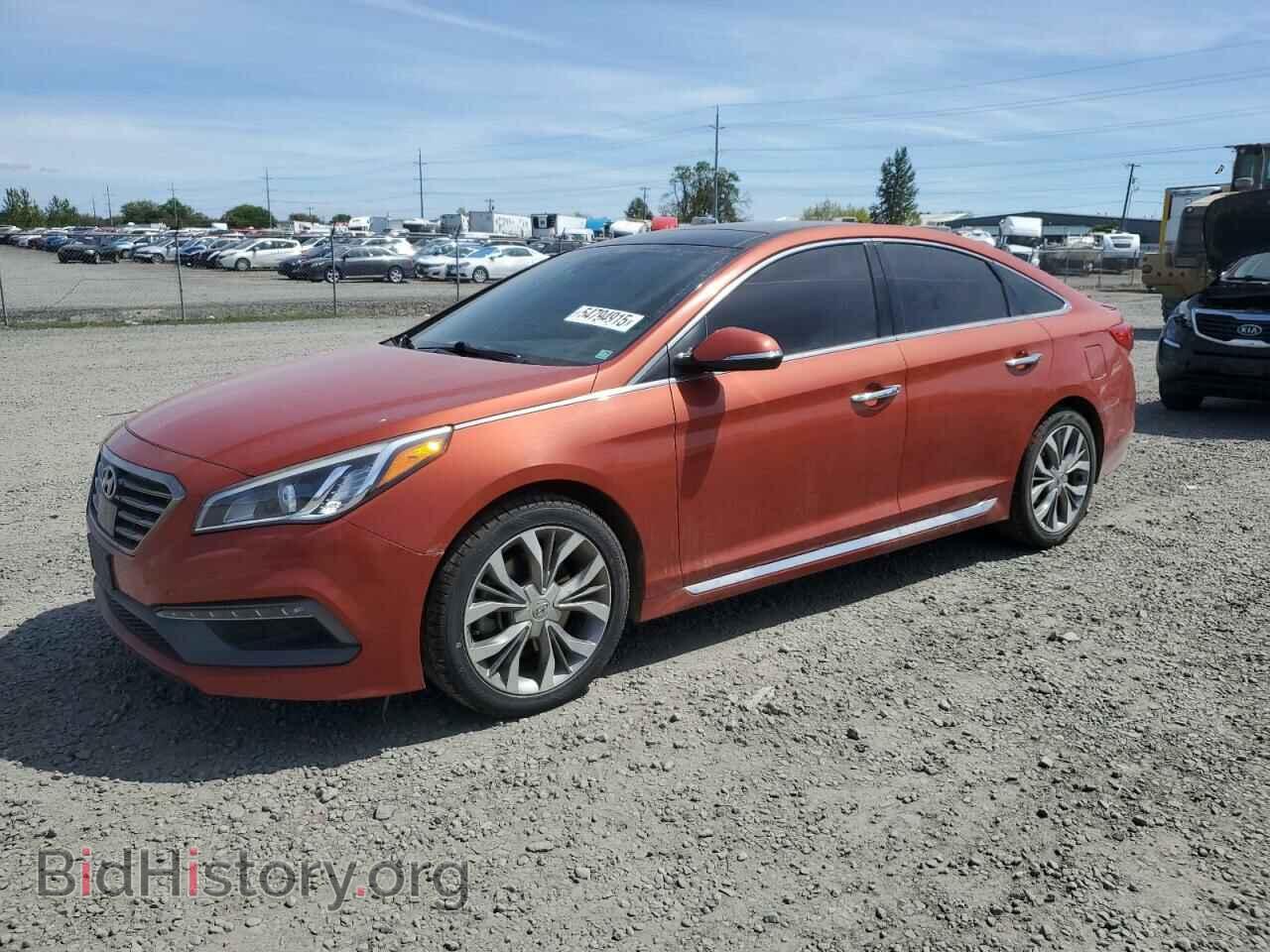 Photo 5NPE34AB8FH257388 - HYUNDAI SONATA 2015