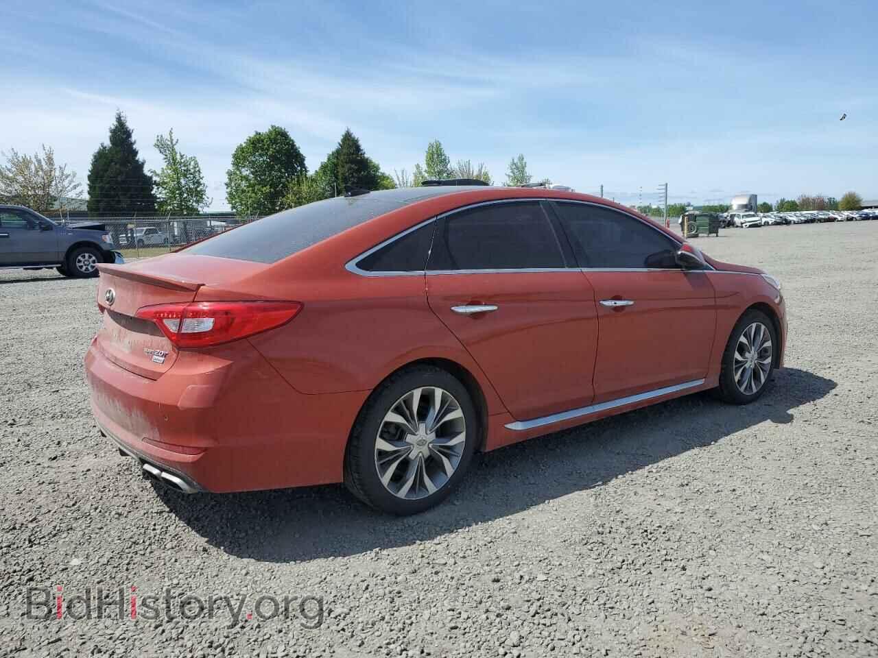2015 HYUNDAI SONATA - VIN: 5NPE34AB8FH257388 - Фото 3