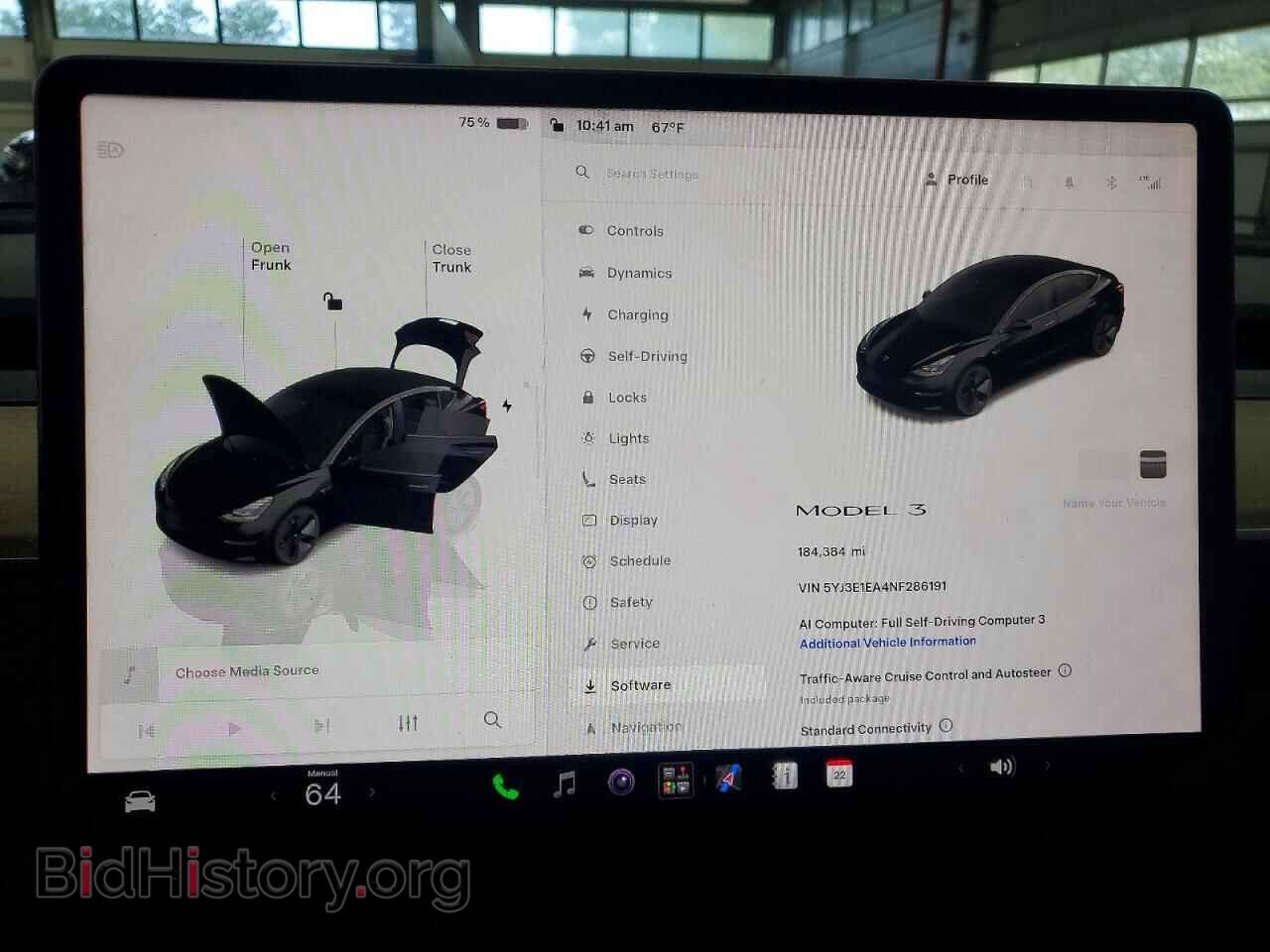 2022 TESLA MODEL 3 - VIN: 5YJ3E1EA4NF286191 - Photo 9