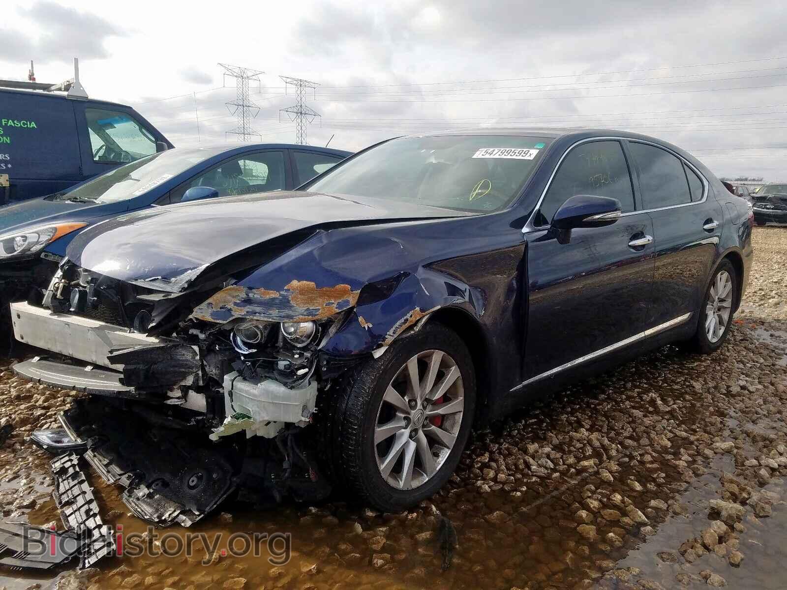 2010 LEXUS LS460 - VIN: JTHCL5EF8A5006243 - Фото 2