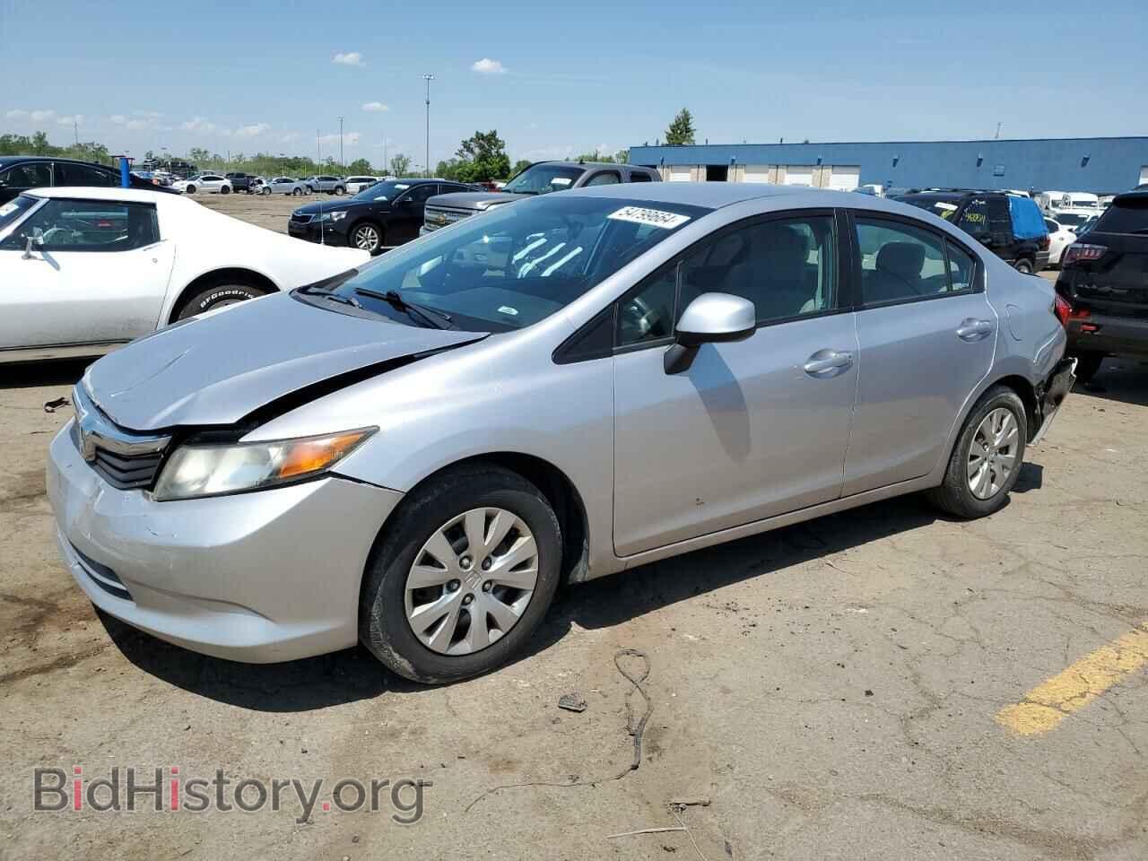 Photo 19XFB2F55CE009596 - HONDA CIVIC 2012