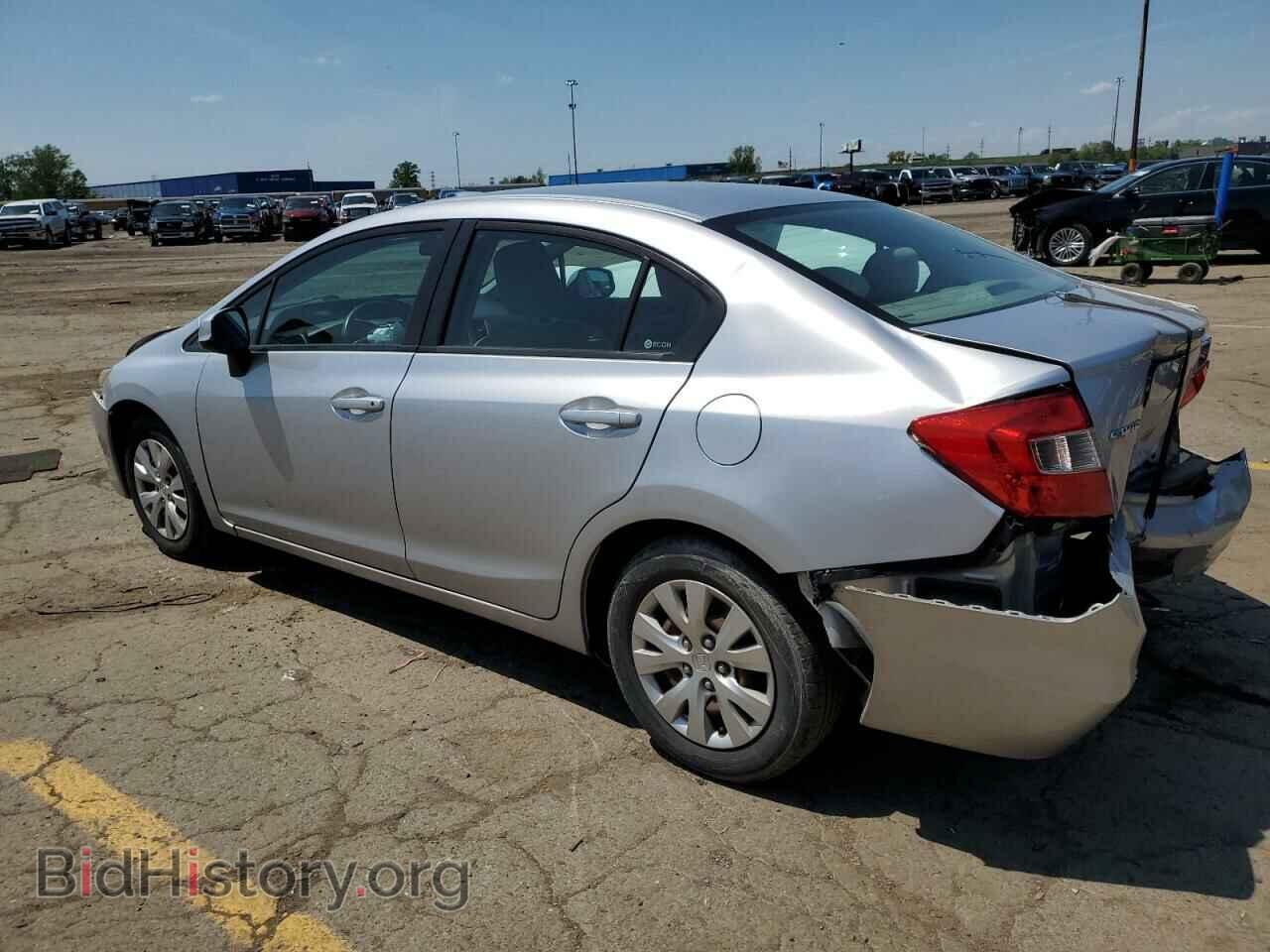 2012 HONDA CIVIC - VIN: 19XFB2F55CE009596 - Фото 2
