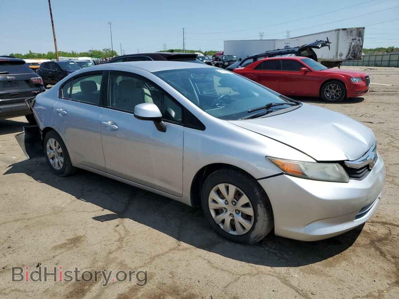 2012 HONDA CIVIC - VIN: 19XFB2F55CE009596 - Фото 4