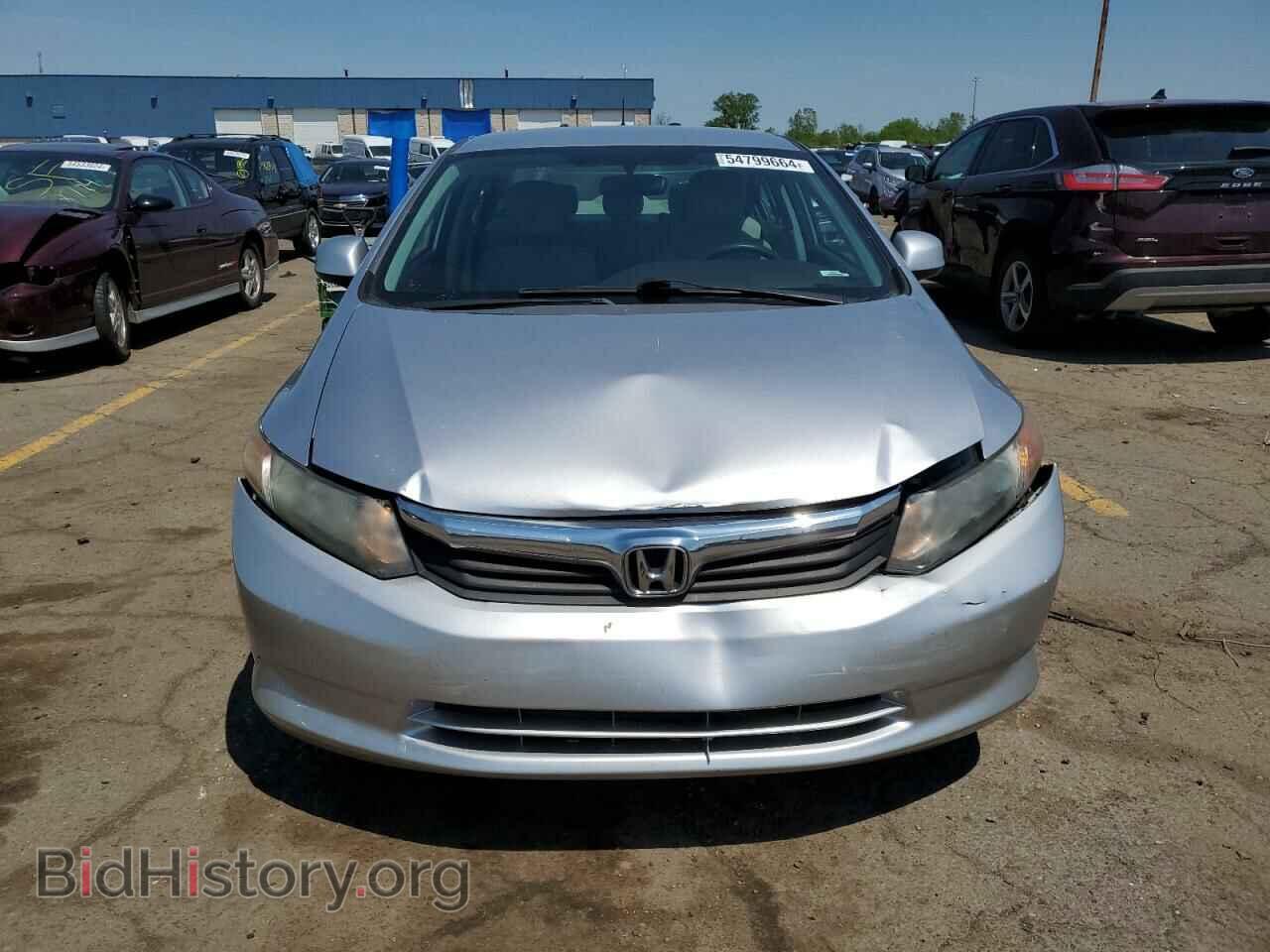 2012 HONDA CIVIC - VIN: 19XFB2F55CE009596 - Фото 5