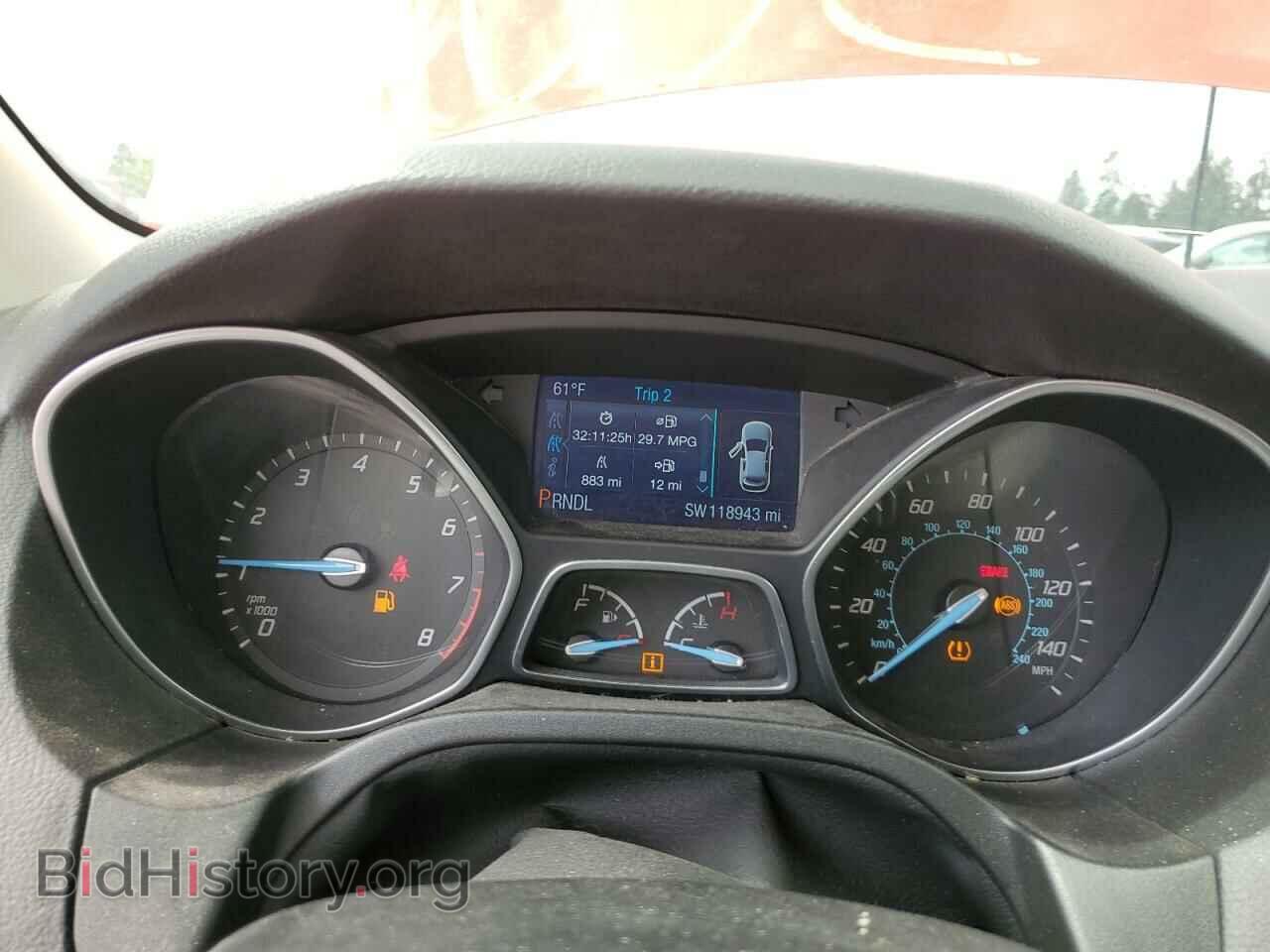 2014 FORD FOCUS - VIN: 1FADP3F26EL318238 - Фото 9