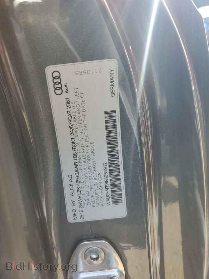 2015 AUDI A5 - VIN: WAUCFAFR6FA061912 - Photo 12