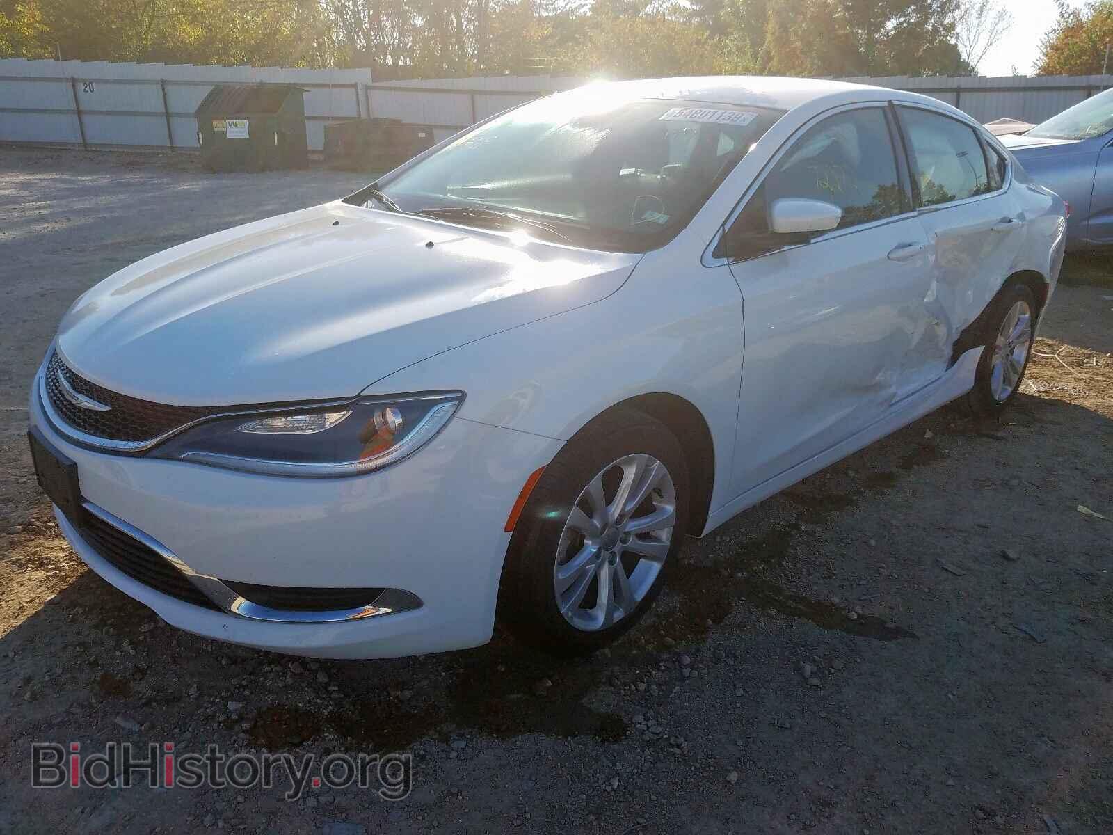 2015 CHRYSLER 200 - VIN: 1C3CCCAB2FN602744 - Фото 2