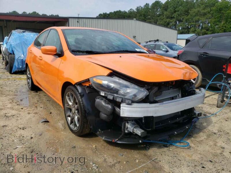 2014 Dodge DART Dart SXT (VIN 1C3CDFBBXED693313) — photo 1 of 10, Copart, damage: front end
