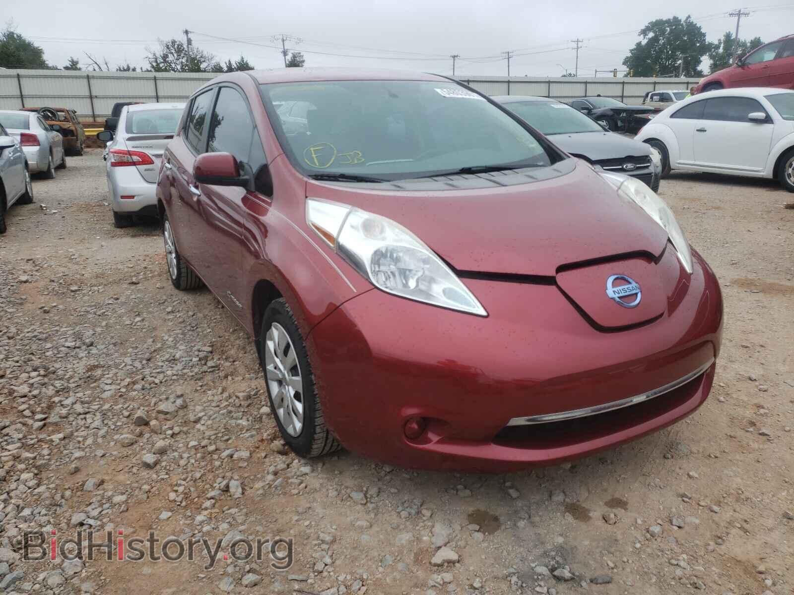Photo 1N4AZ0CP5FC329308 - NISSAN LEAF 2015