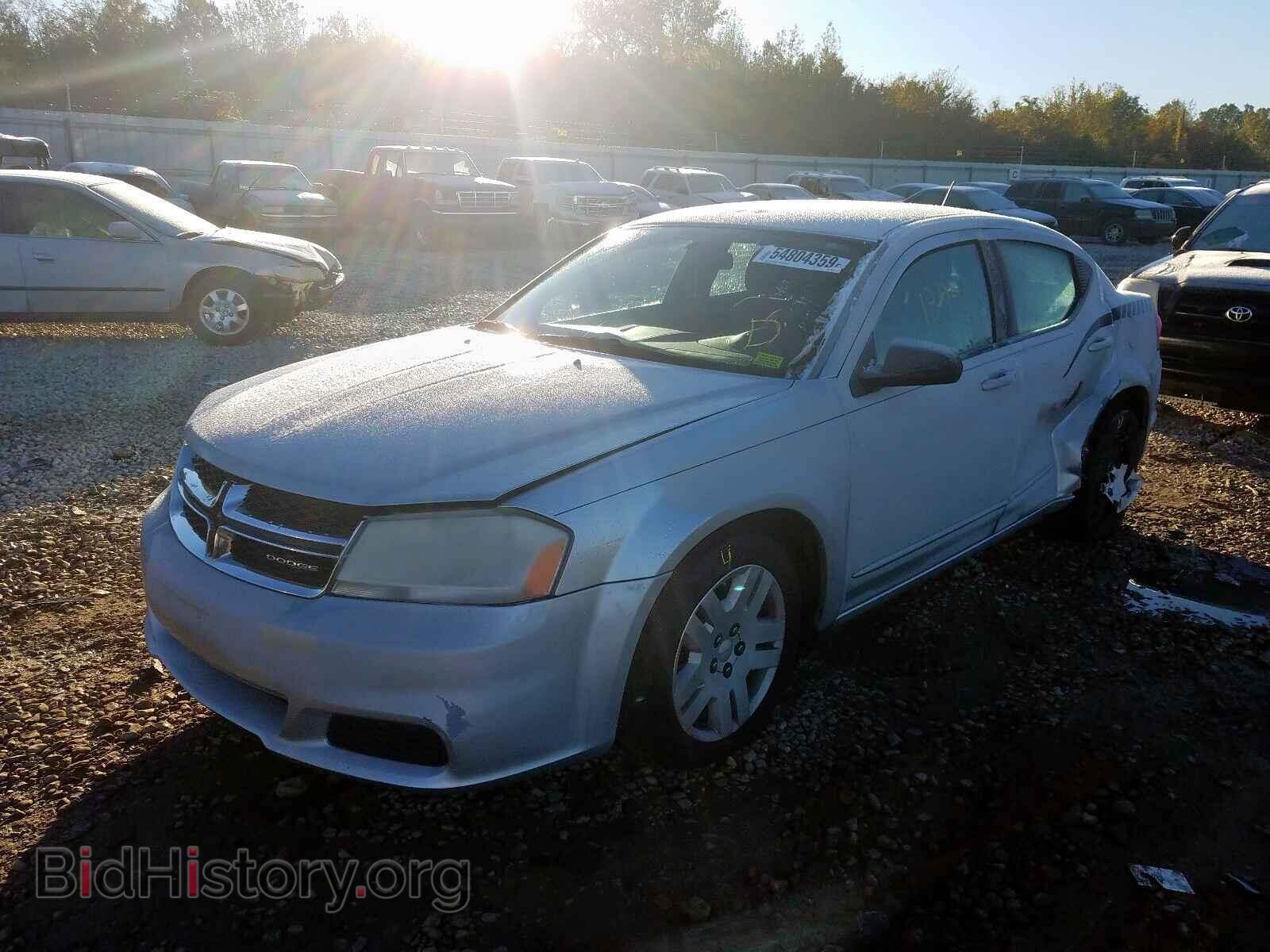 2011 DODGE AVENGER - VIN: 1B3BD4FB6BN598356 - Фото 2