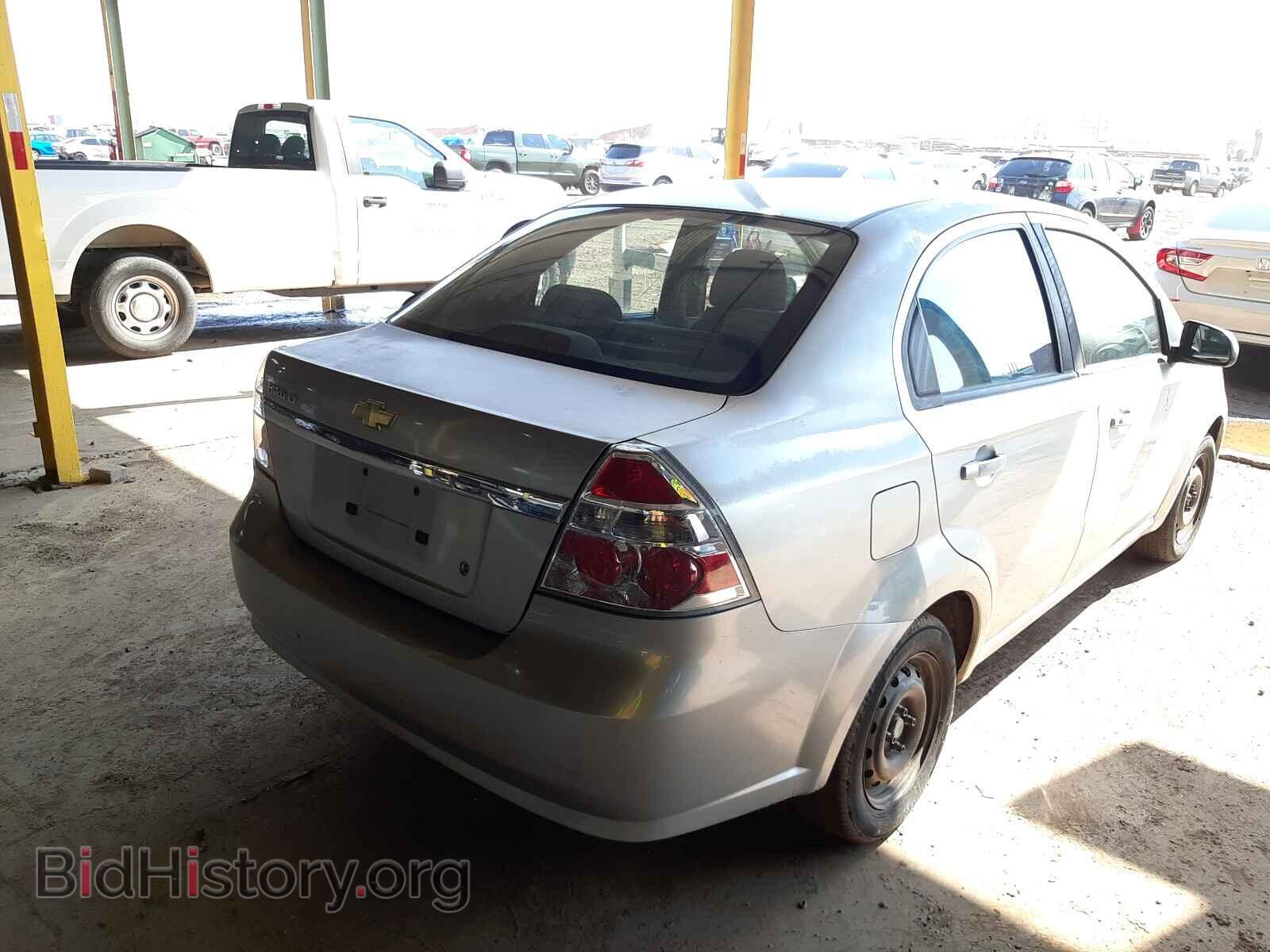 2009 CHEVROLET AVEO - VIN: KL1TD56E99B402321 - Фото 4