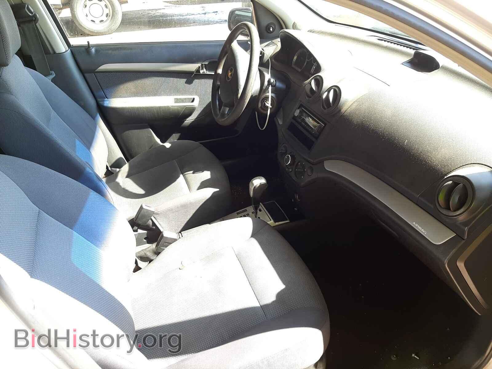 2009 CHEVROLET AVEO - VIN: KL1TD56E99B402321 - Фото 5