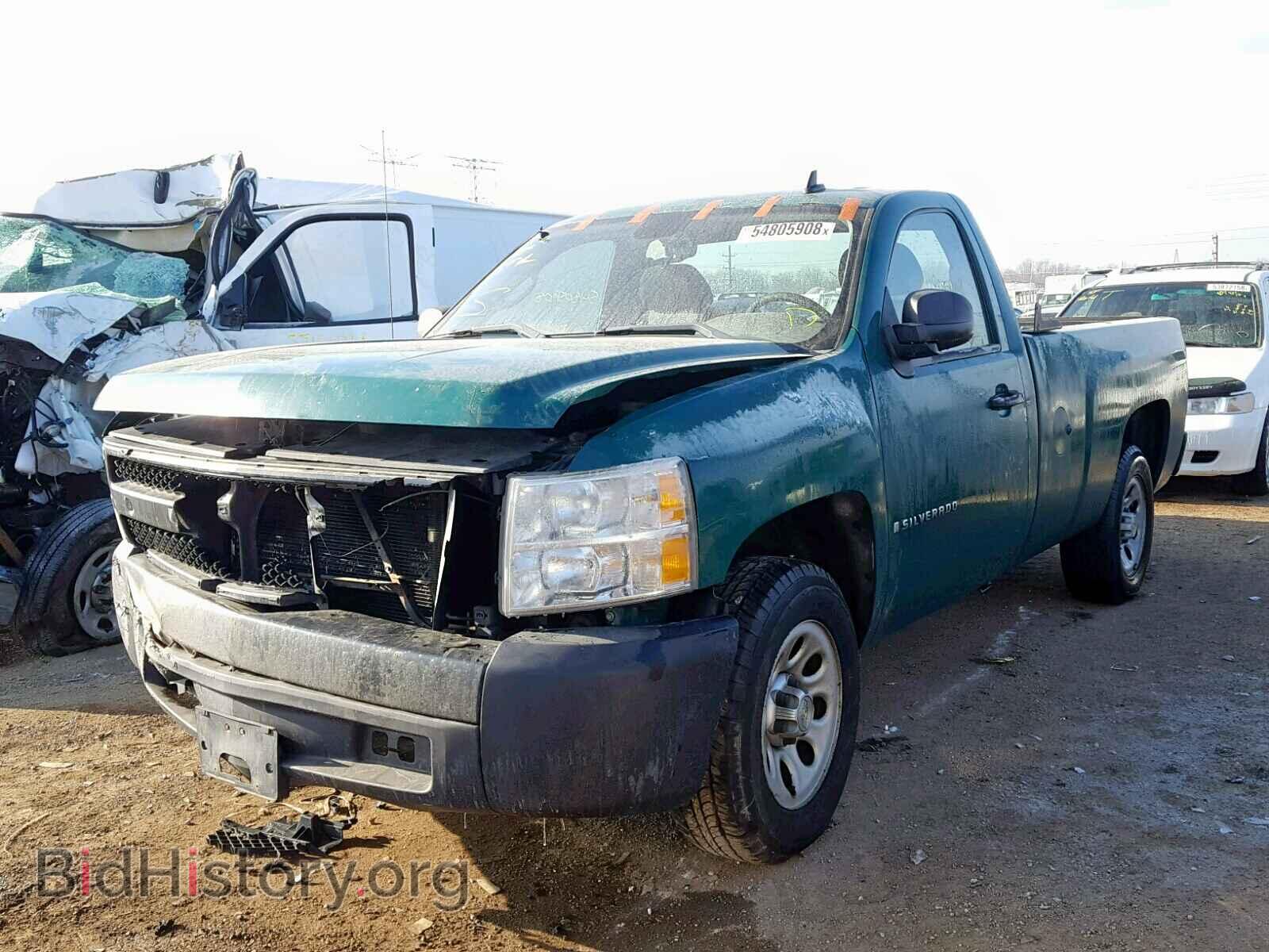 2007 CHEVROLET SILVERADO - VIN: 1GCEC14C17E567080 - Фото 2