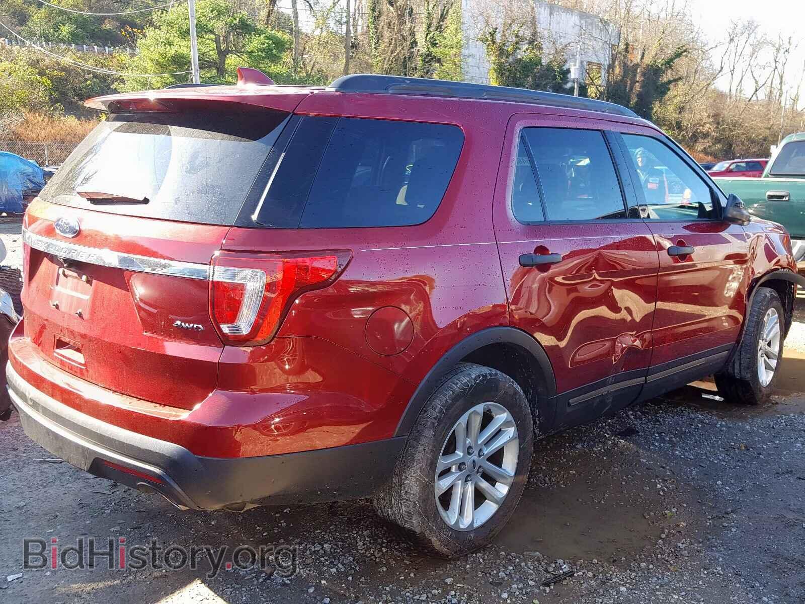 2017 FORD EXPLORER - VIN: 1FM5K8B82HGE35229 - Фото 4