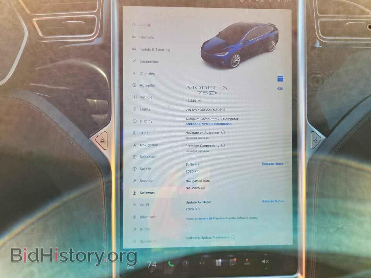 2018 TESLA MODEL X - VIN: 5YJXCDE22JF089595 - Photo 9