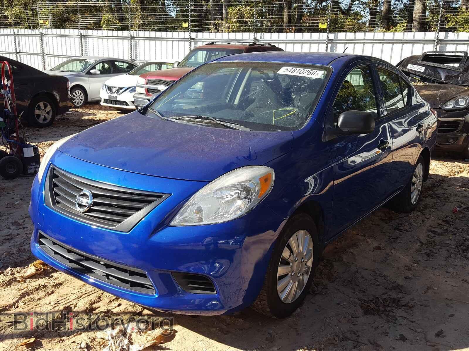 2012 NISSAN VERSA - VIN: 3N1CN7AP1CL933158 - Фото 2