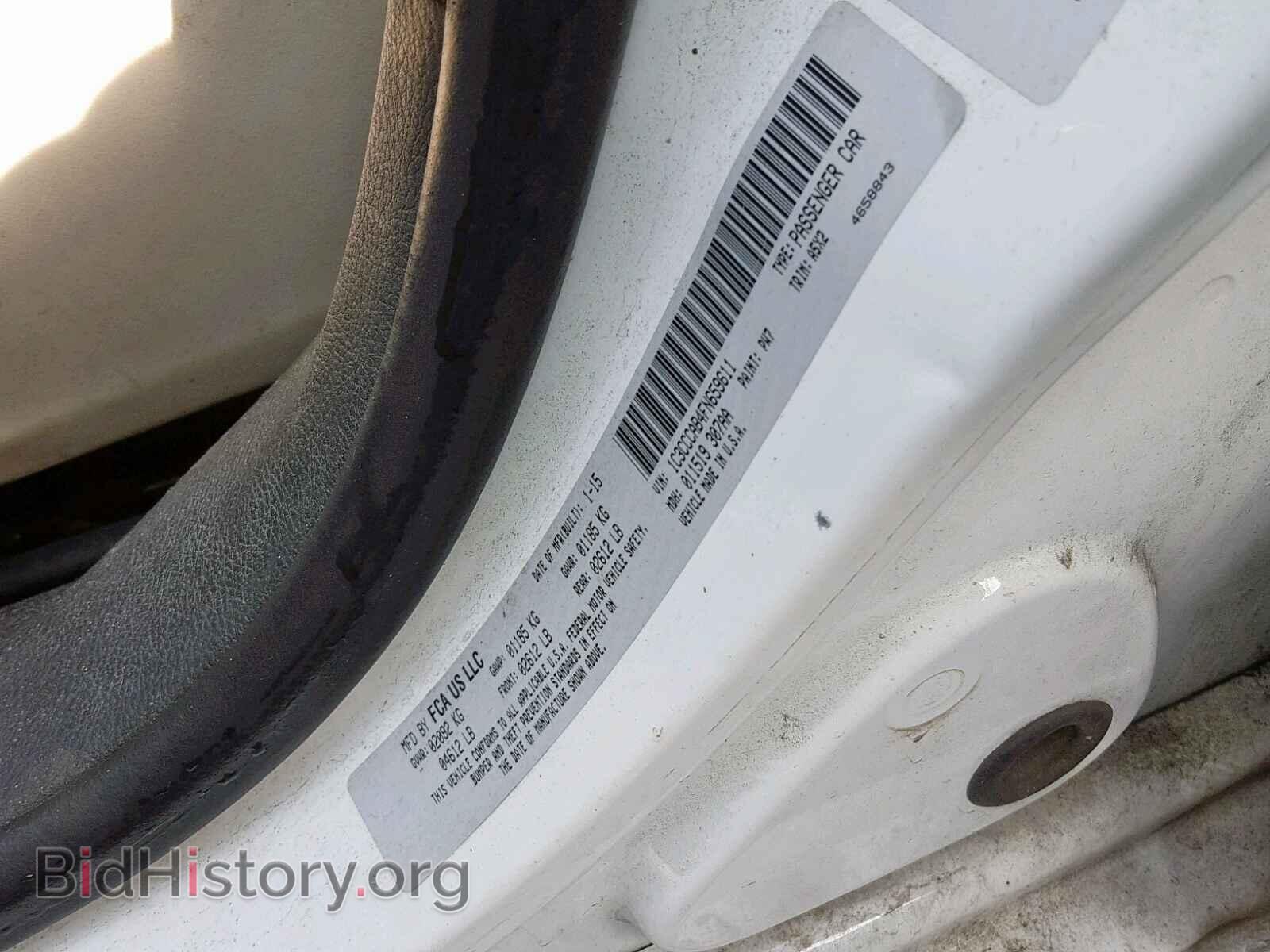 2015 CHRYSLER 200 - VIN: 1C3CCCAB4FN659611 - Фото 10