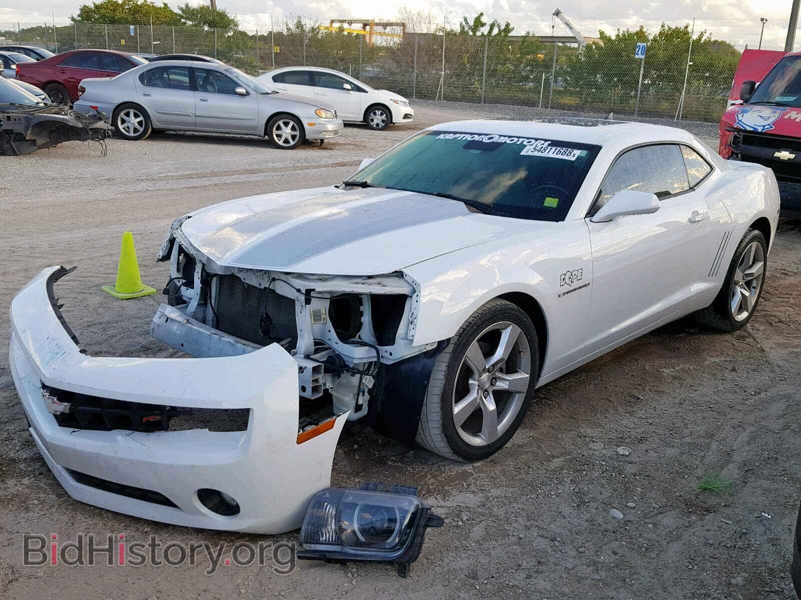 2011 CHEVROLET CAMARO - VIN: 2G1FB1ED4B9126403 - Фото 2