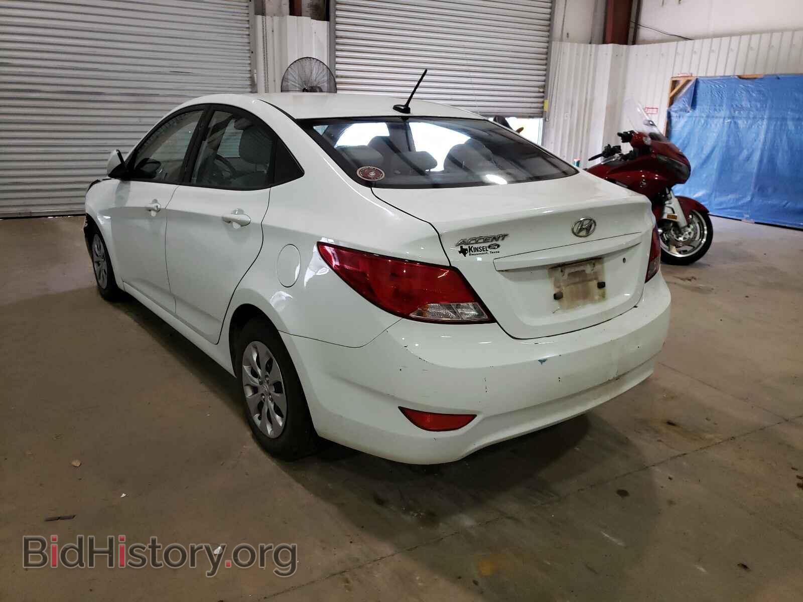 2016 HYUNDAI ACCENT - VIN: KMHCT4AE0GU964232 - Фото 3