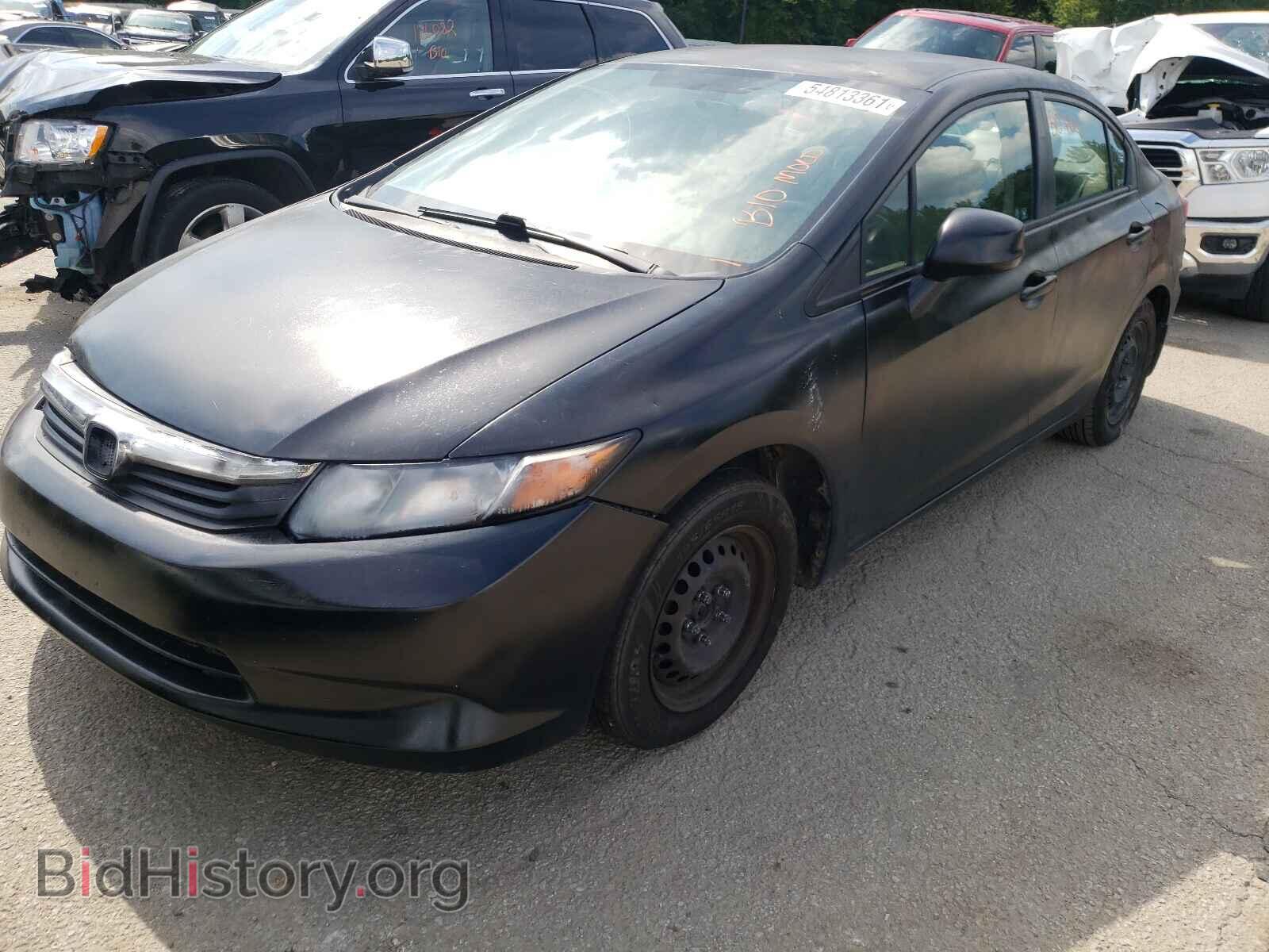 2012 HONDA CIVIC - VIN: 19XFB2F59CE082700 - Фото 2