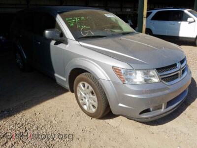 2015 Dodge JOURNEY SE, серебристый — VIN 3C4PDCAB1FT720391, Copart