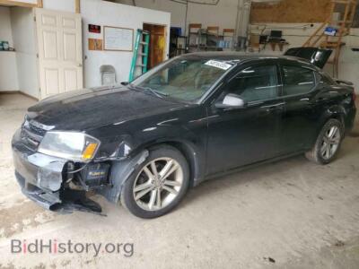 2013 Dodge AVENGER SE, черный — VIN 1C3CDZAG6DN770556, Copart