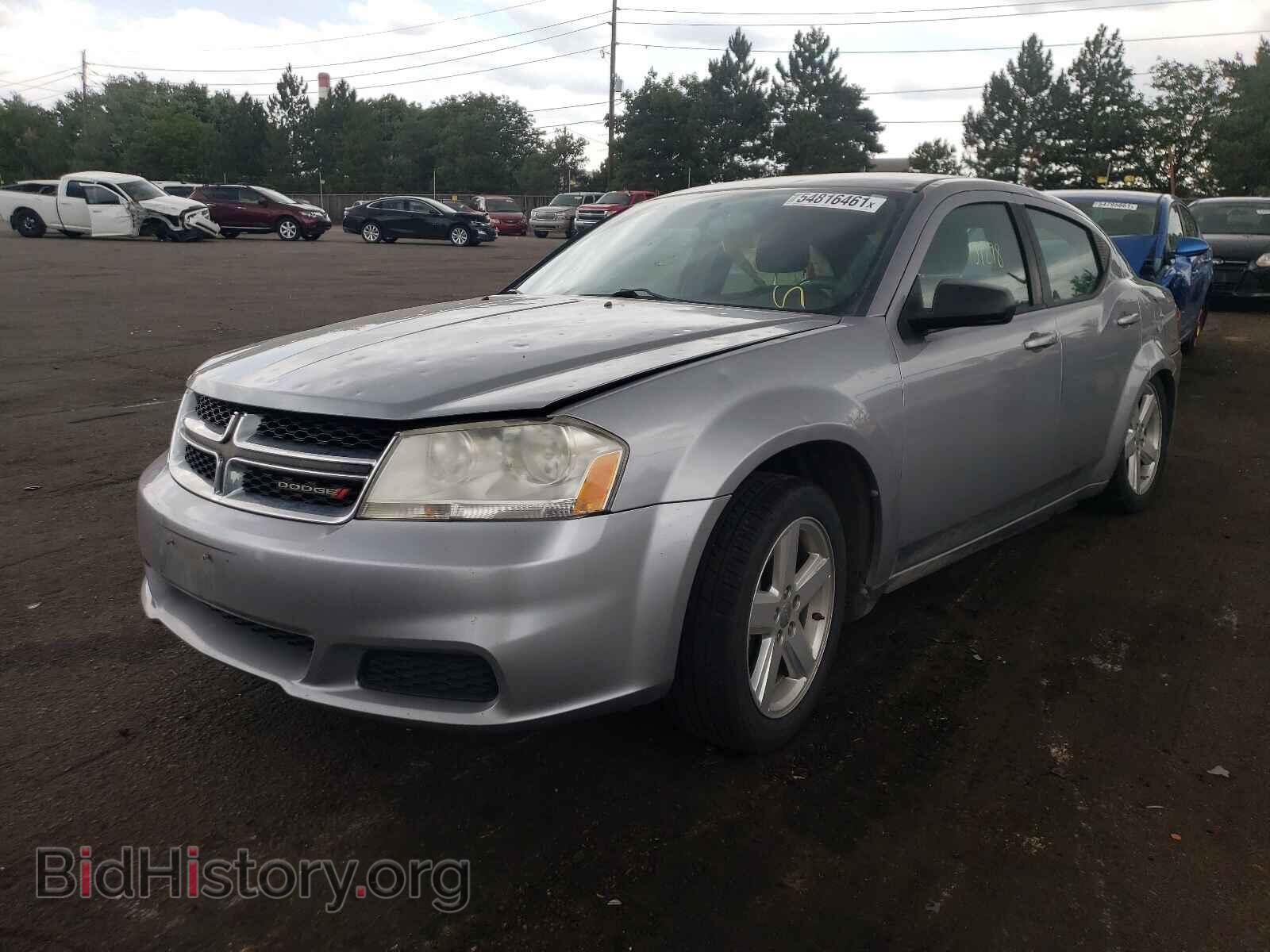 2013 DODGE AVENGER - VIN: 1C3CDZABXDN648464 - Фото 2