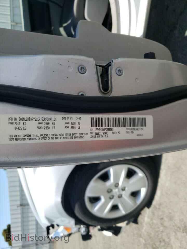 2007 DODGE CALIBER - VIN: 1B3HB48B87D286565 - Фото 10