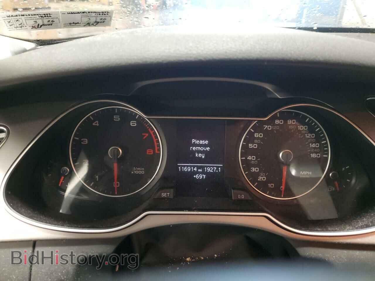 2013 AUDI A4 - VIN: WAUBFAFL8DN031842 - Photo 9