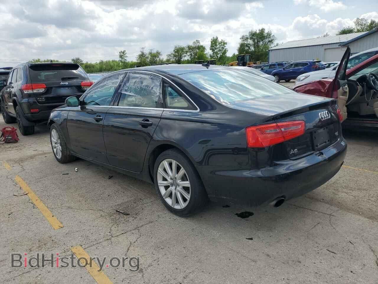 2014 AUDI A6 - VIN: WAUFGAFC6EN035193 - Фото 2
