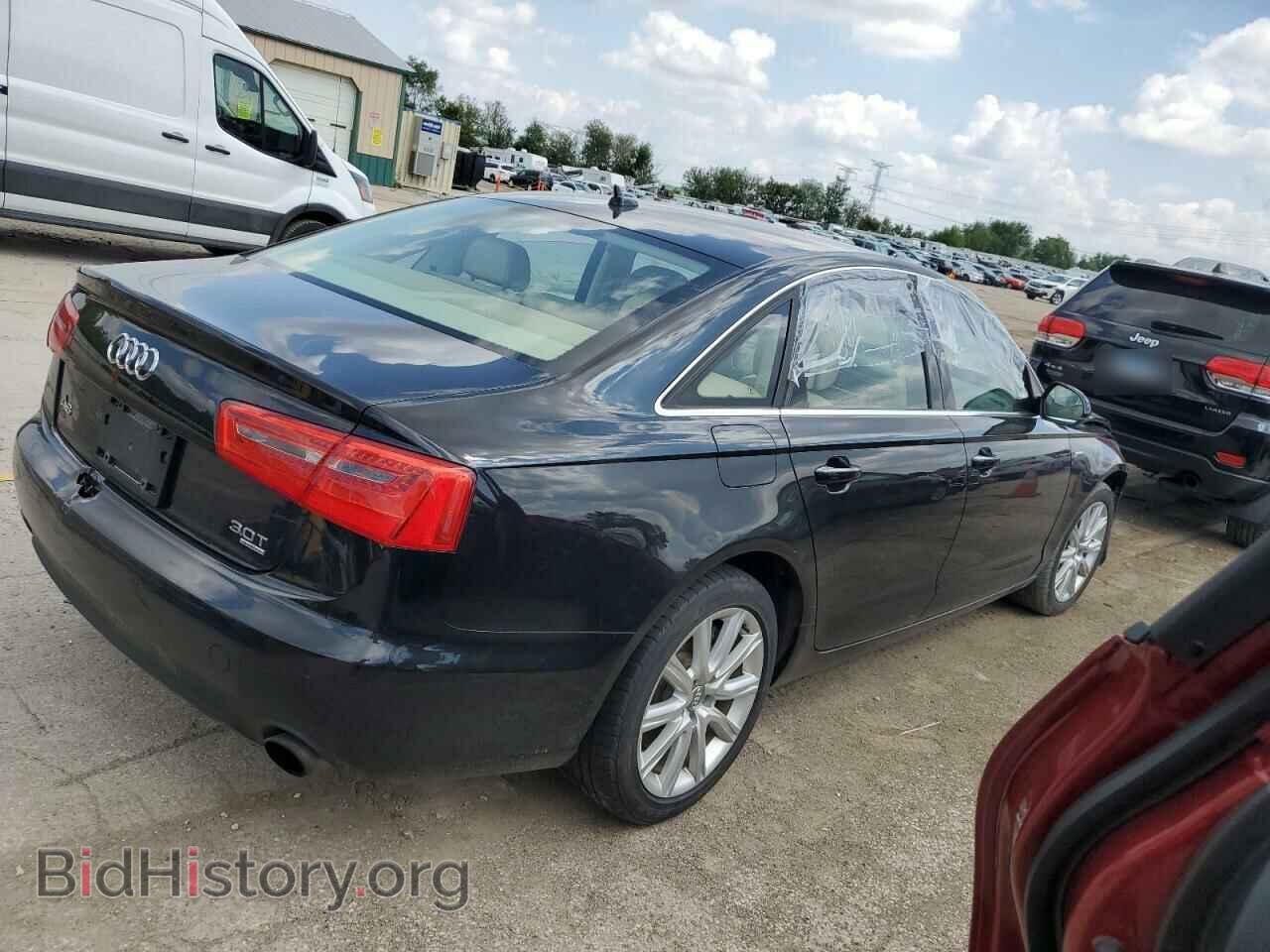 2014 AUDI A6 - VIN: WAUFGAFC6EN035193 - Фото 3
