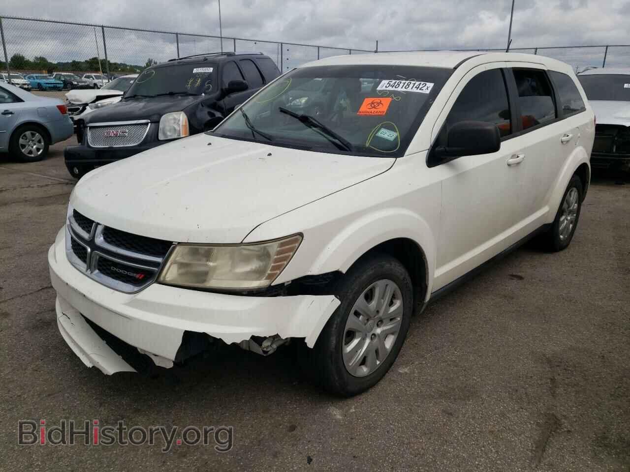 2014 DODGE JOURNEY - VIN: 3C4PDCAB9ET112469 - Фото 2