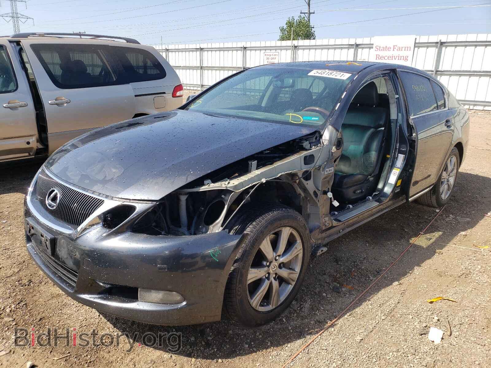 2008 LEXUS GS350 - VIN: JTHCE96S380018689 - Фото 2