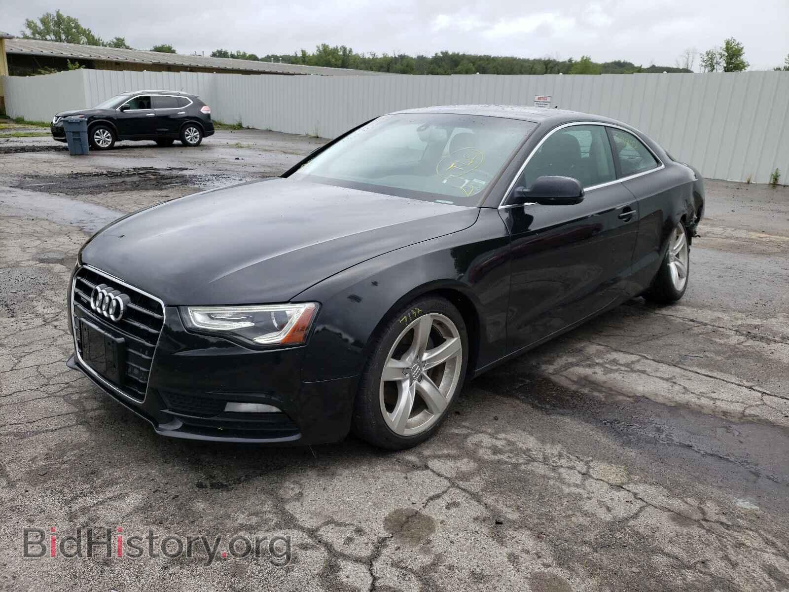 2013 AUDI A5 - VIN: WAUCFAFRXDA024648 - Фото 2