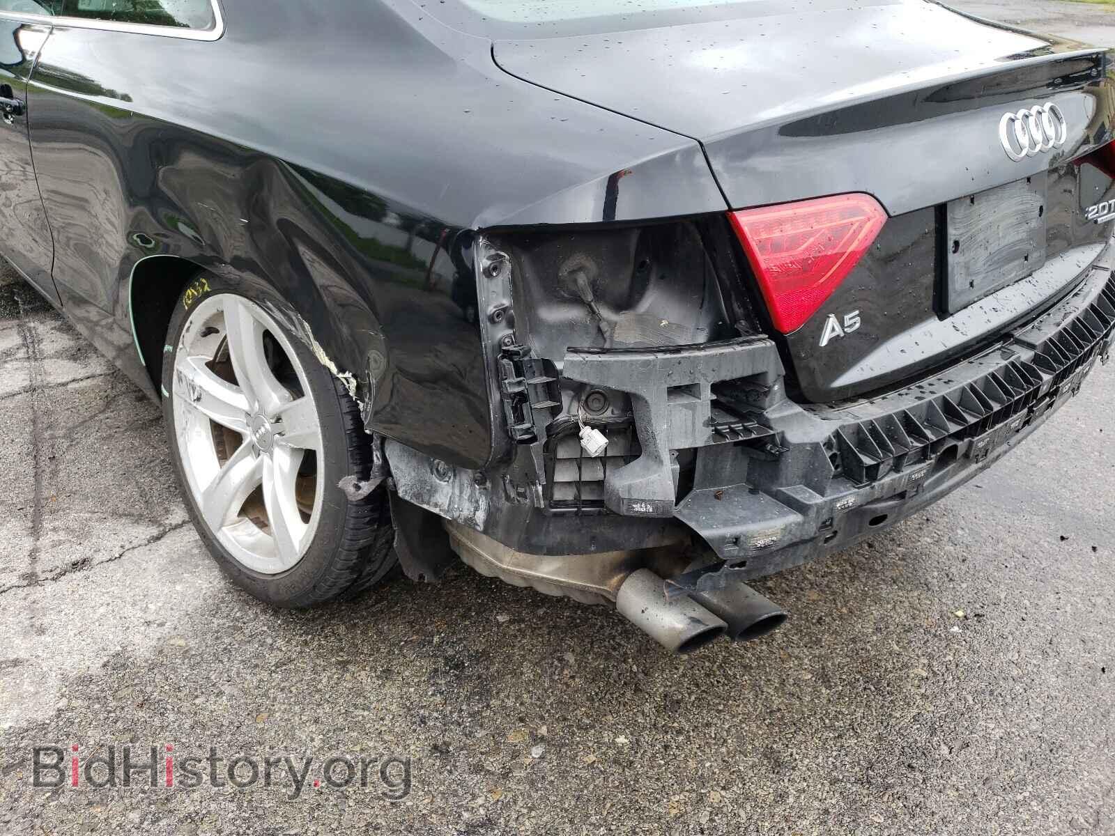 2013 AUDI A5 - VIN: WAUCFAFRXDA024648 - Фото 9