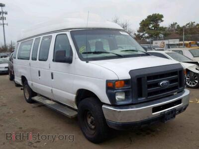 2008 Ford ECONOLINE, белый — VIN 1FTNS24WX8DA90059, Copart